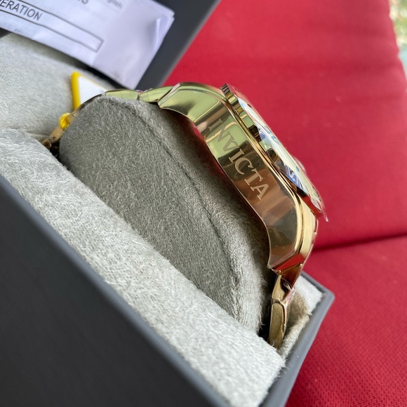 18K Gold Plated Invicta Pro Diver SCUBA (NWT)SALE - Picture 10 of 14